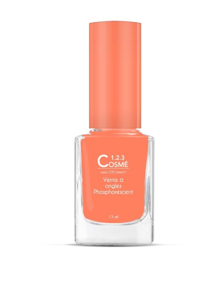 Lot 6 Vernis Phosphorescent Fluorescent|Brille dans le noir|123 Cosmé