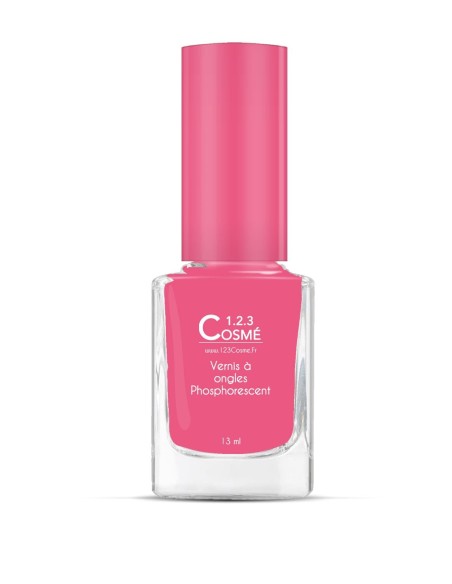 Lot 6 Vernis Phosphorescent Fluorescent|Brille dans le noir|123 Cosmé