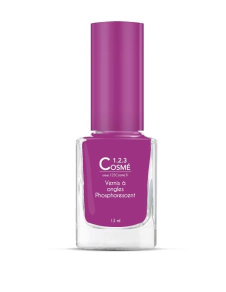 Lot 6 Vernis Phosphorescent Fluorescent|Brille dans le noir|123 Cosmé