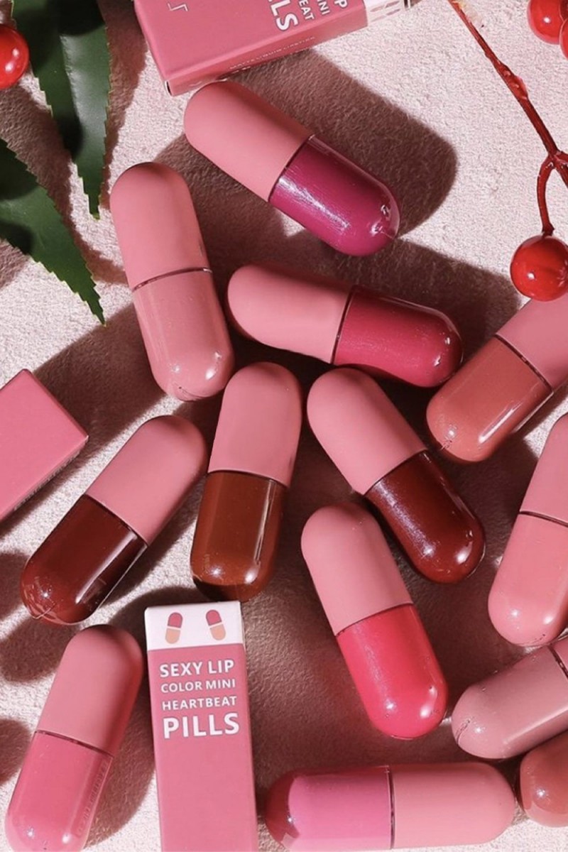 Coffret rouge à lèvres Mat Cadeau de Noël pour femme