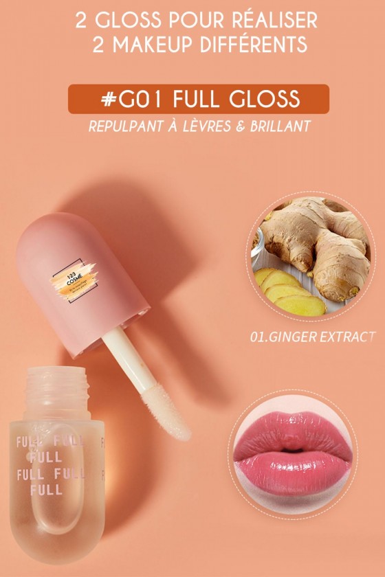 meilleur Gloss Repulpant - Full Lip Plumper - Livraison en outre mer