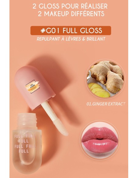 meilleur Gloss Repulpant - Full Lip Plumper - Livraison en outre mer