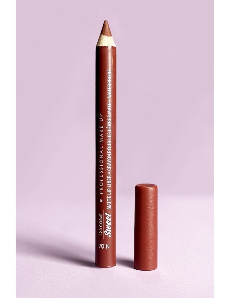 Crayon à lèvres Sweet Pro | 8 couleurs Nude | 123 Cosmé