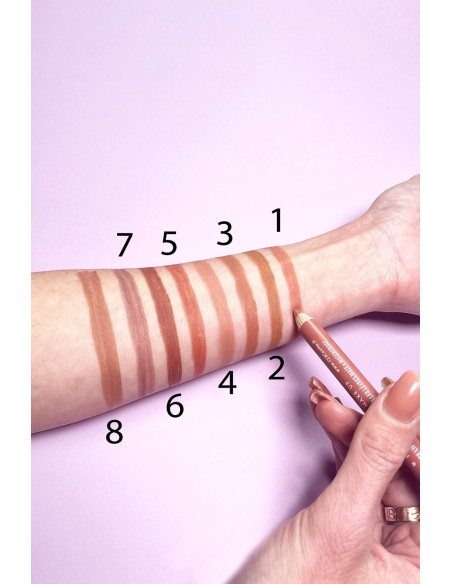 Crayon à lèvres Sweet Pro | 8 couleurs Nude | 123 Cosmé