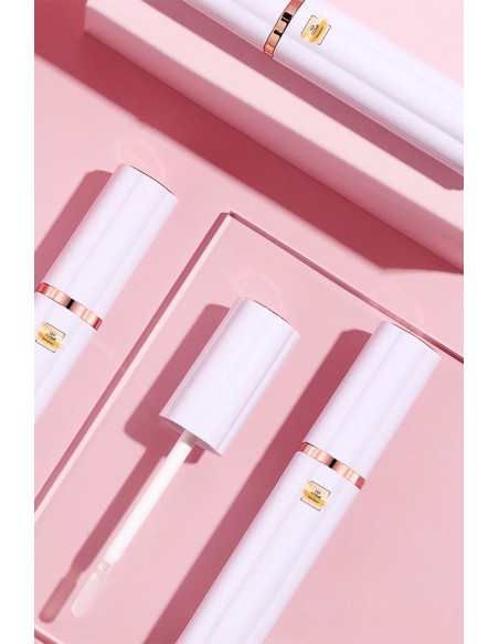 Gloss qui fixe le rouge à lèvres et qui le matifie