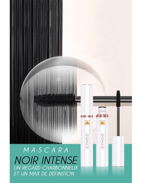 Mascara Longue durée noir résistant à l'eau