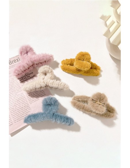 Pince à cheveux Beige Duveteux - 123 Cosmé