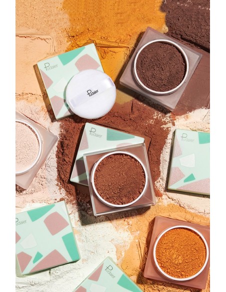 Poudre Libre Mate fixante|8 couleurs pour un teint parfait|123 Cosmé