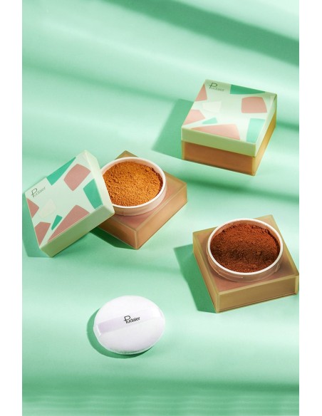 Poudre Libre Mate fixante|8 couleurs pour un teint parfait|123 Cosmé