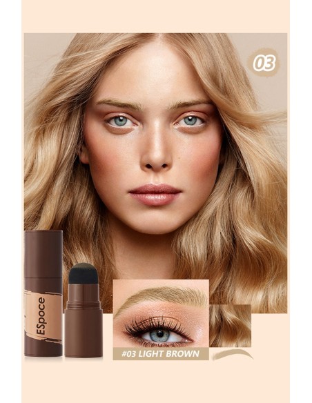 Kit tampon à sourcils et pochoirs - Un sourcils parfait - 123 Cosmé