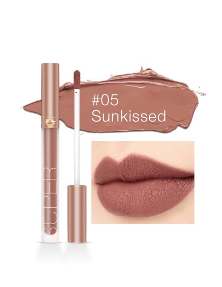 Rouge à lèvres marron rose Mat - maquillage pas cher - 123 Cosmé