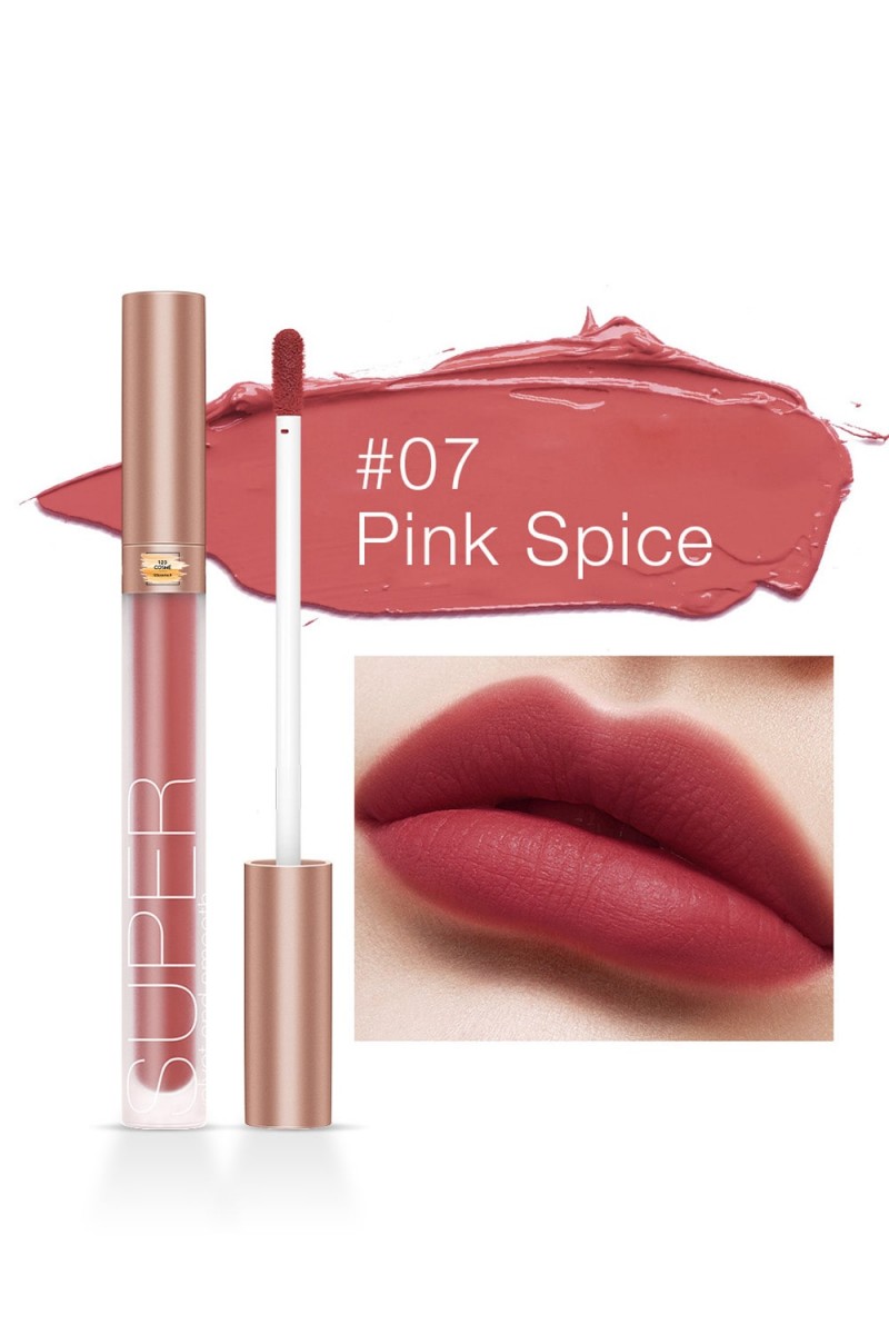 Rouge à lèvres rose Mat - maquillage pas cher - 123 Cosmé