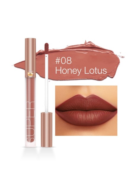 Rouge à lèvres marron foncé Mat - maquillage pas cher - 123 Cosmé