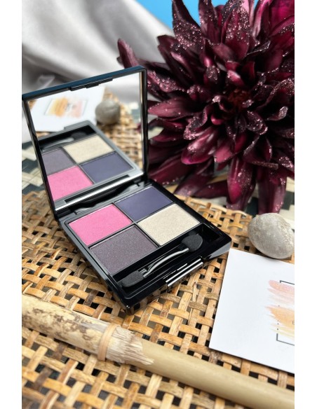 Palette fards à paupières Rose - maquillage pas cher des yeux - 123 Cosmé
