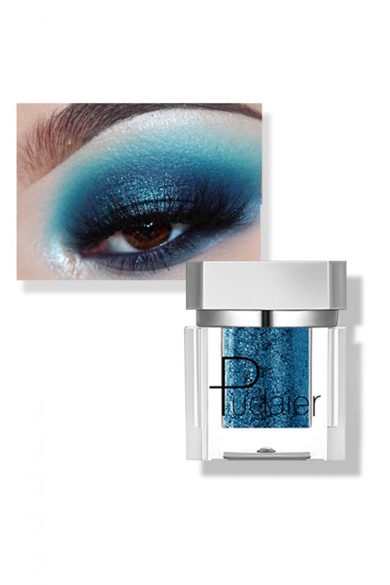 fard à paupières holographique bleu - maquillage pas cher - 123 Cosmé