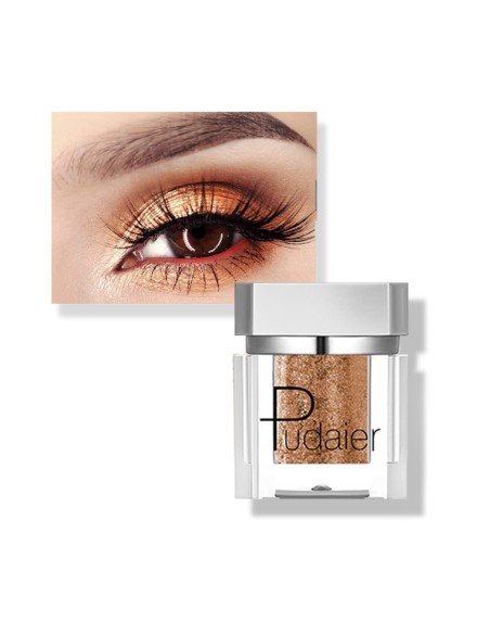 fard à paupières holographique mordoré - maquillage pas cher - 123 Cosmé