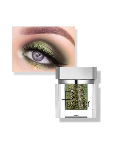 fard à paupières holographique vert - maquillage pas cher - 123 Cosmé