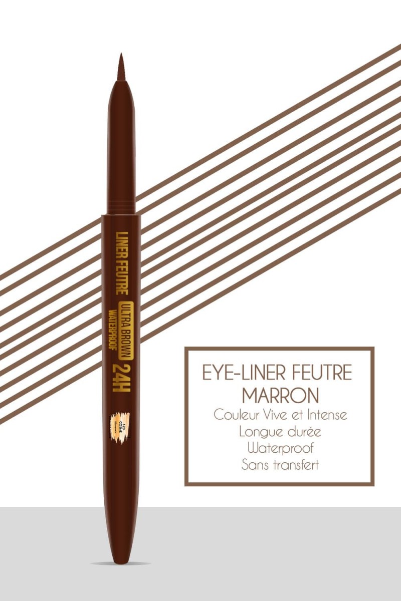 Eye-liner marron waterproof - Maquillage pas cher - 123Cosmé