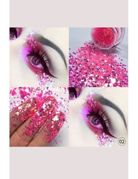 Paillettes Intenses - Yeux, lèvres, ongles - 36 Couleurs - 123 Cosmé
