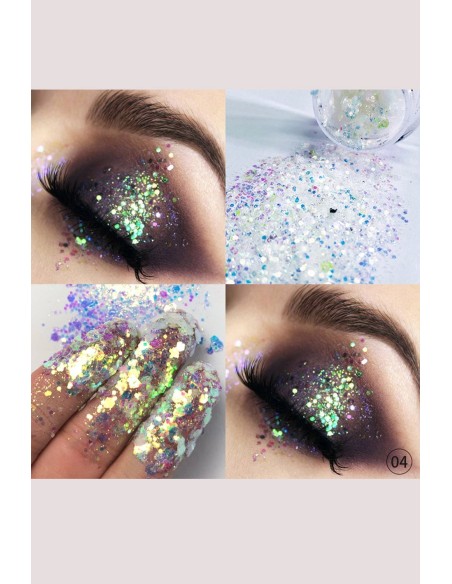 Paillettes Intenses - Yeux, lèvres, ongles - 36 Couleurs - 123 Cosmé
