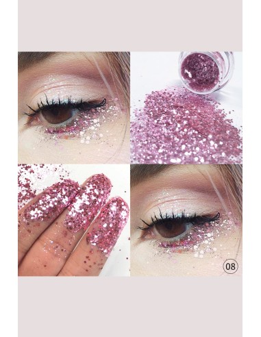 Paillettes Intenses - Yeux, lèvres, ongles - 36 Couleurs - 123 Cosmé