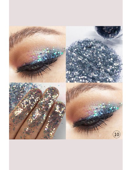 Paillettes Intenses - Yeux, lèvres, ongles - 36 Couleurs - 123 Cosmé