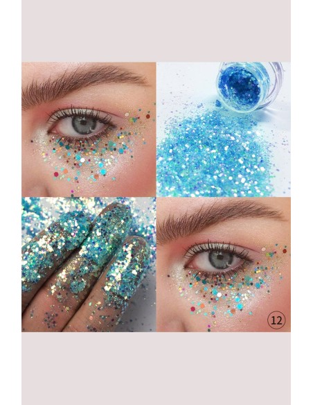Paillettes Intenses - Yeux, lèvres, ongles - 36 Couleurs - 123 Cosmé
