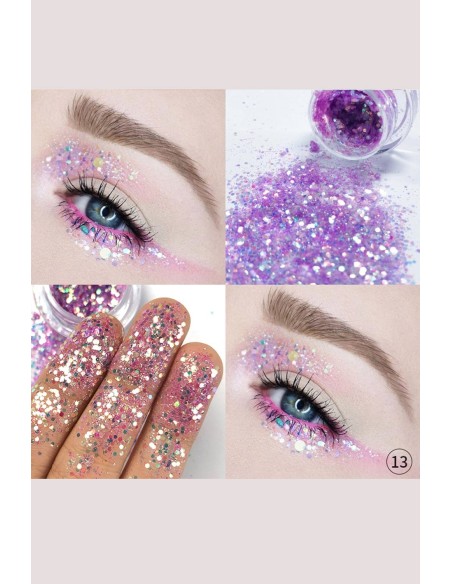 Paillettes Intenses - Yeux, lèvres, ongles - 36 Couleurs - 123 Cosmé
