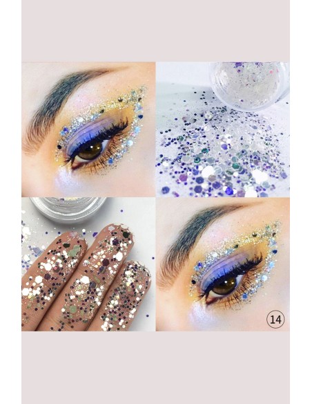 Paillettes Intenses - Yeux, lèvres, ongles - 36 Couleurs - 123 Cosmé