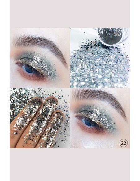 Paillettes Intenses - Yeux, lèvres, ongles - 36 Couleurs - 123 Cosmé