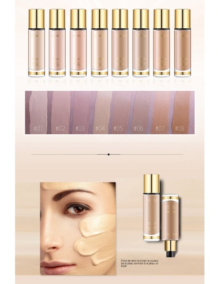 Fond de teint fluide haute couvrance⎜Maquillage du teint ☀︎ 123 Cosmé