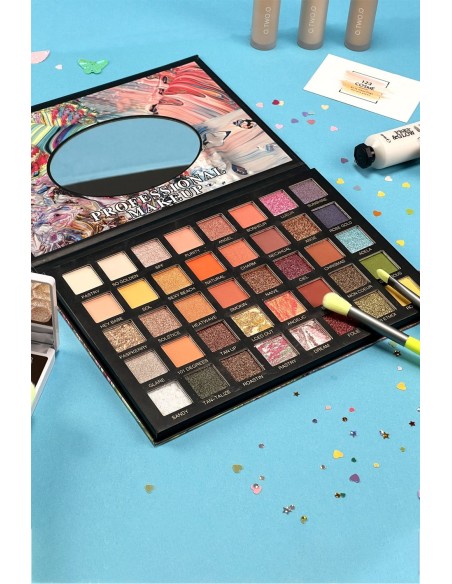 Palette Water-marble - Maquillage des yeux pas cher - 123 Cosmé