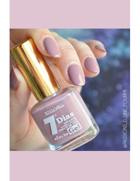 Lot de 6 vernis effet gel pastel 7 jours