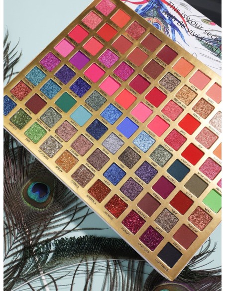 Palette de fard à paupière Fluo