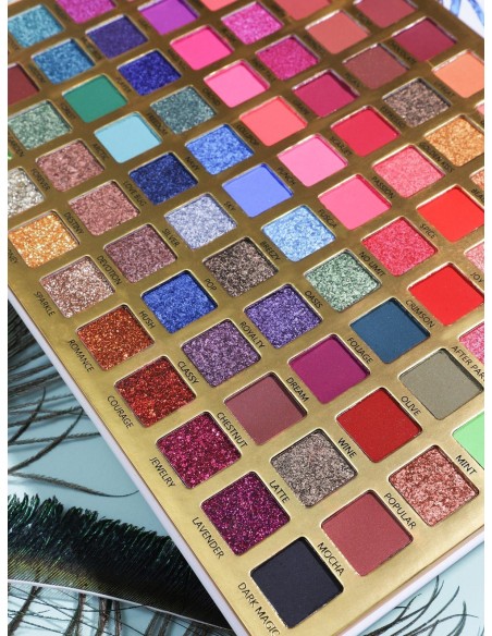 Palette de fard à paupière Fluo