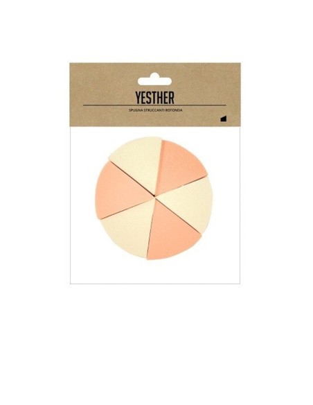 Lot d'éponges prédécoupées pour fond de teint