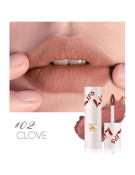 Gloss Lip & Cheek mud Mat - 18 teintes incroyable  - 123 Cosmé