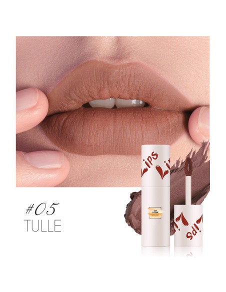 Gloss Lip & Cheek mud Mat - 18 teintes incroyable  - 123 Cosmé