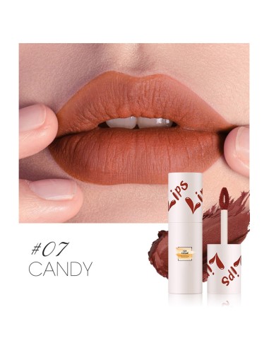 Gloss Lip & Cheek mud Mat - 18 teintes incroyable  - 123 Cosmé