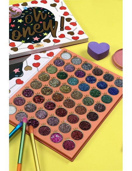 Palette Oh Honey - 48 glitter intenses - 123 Cosmé