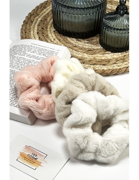 Chouchou doudou Beige - Accessoire cheveux indispensable - 123 Cosmé