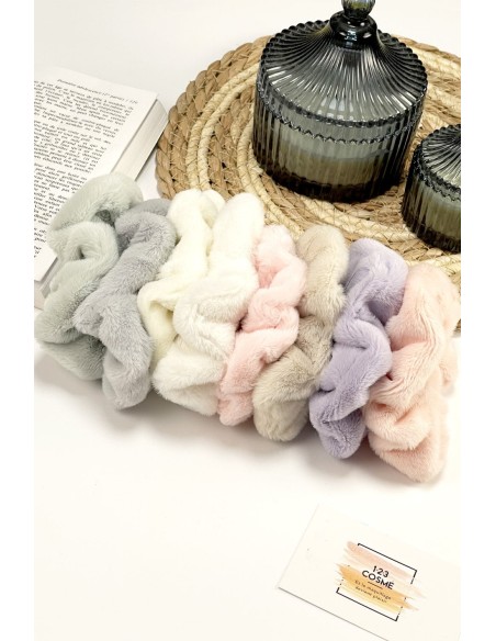 Chouchou doudou Beige - Accessoire cheveux indispensable - 123 Cosmé