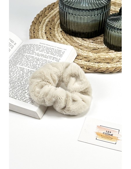 Chouchou doudou Beige - Accessoire cheveux indispensable - 123 Cosmé