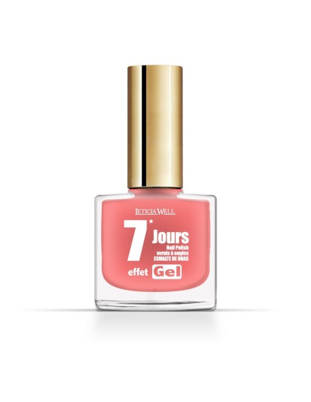 vernis effet gel pêche