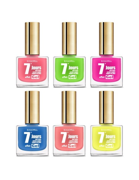 lot de 6 vernis néon