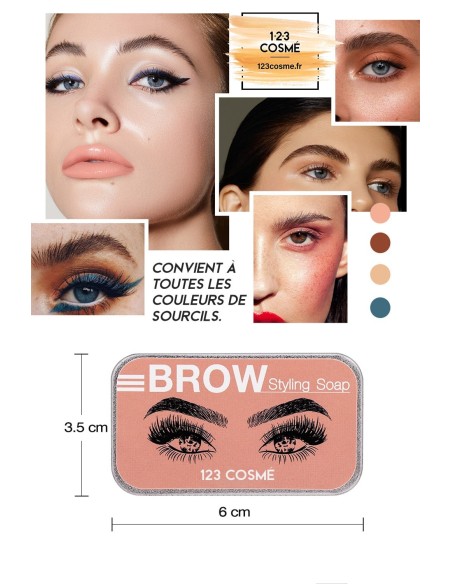 Savon à sourcils pas cher - 123 Cosmé