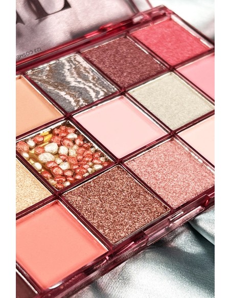 Meilleure palette de couleur rose pour les yeux - 123 Cosmé