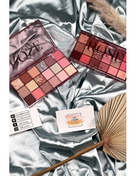 Maquillage des yeux - palette rose pas cher - 123 Cosmé