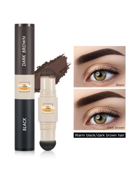 Tampon à sourcils Noir - Brun - 123 Cosmé