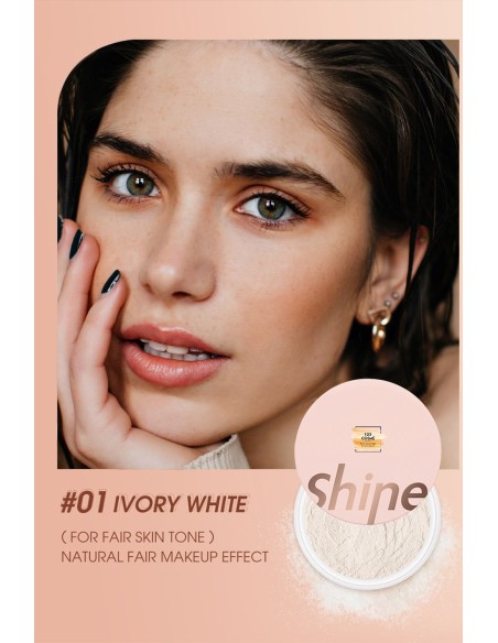 Poudre libre blanche - 123 Cosmé